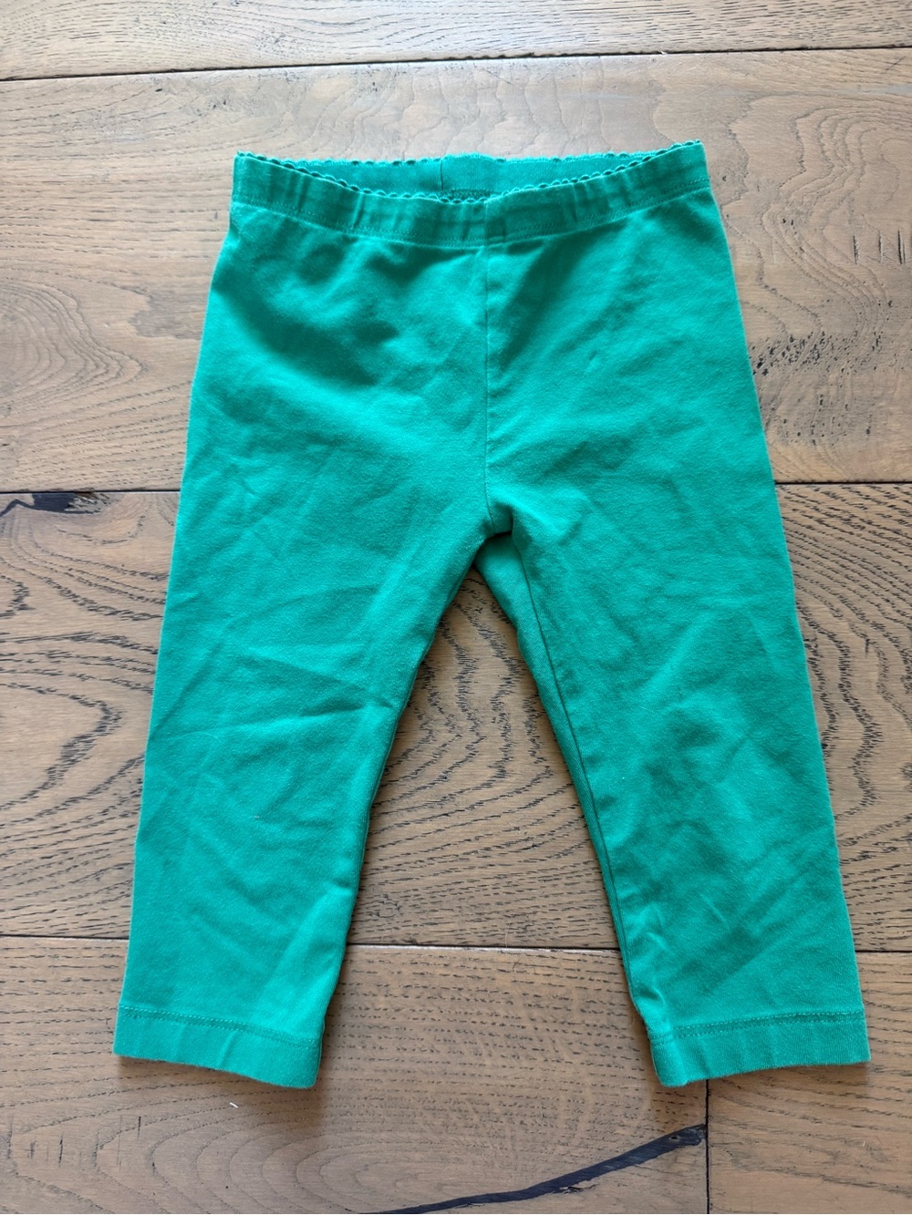 Tea Collection Green Capri Leggings Girls Size 3